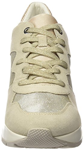 Geox D Zosma C, Zapatillas para Mujer, Beige (Lt Taupe), 39 EU