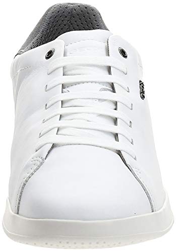 Geox U KENNET B, Zapatillas Hombre, Blanco (White C1000), 46 EU