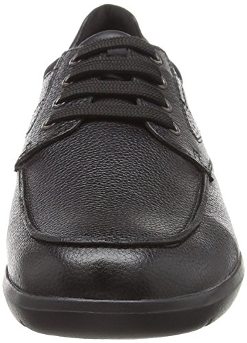 Geox U LEITAN B, Mocasines Hombre, Negro (Black C9999), 39 EU