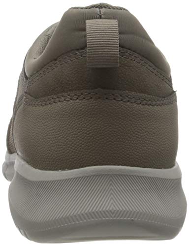 Geox U MONREALE C, Zapatillas Deportivas Hombre, Gris Pardo, 41 EU