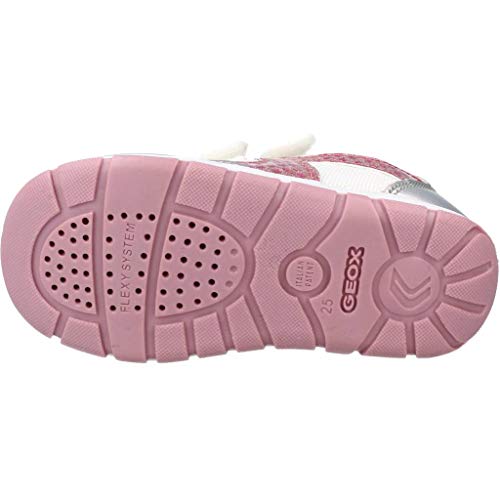 Geox Zapatillas B HEIRA G. A para Niñas Blanco 24 EU