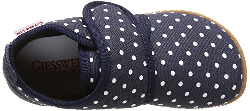 Giesswein Stans - Slim Fit - Zapatilla de estar por casa Niños, Azul (548 / Dk.blau), 27 EU