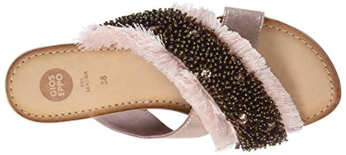 Gioseppo 45307, Sandalias con Punta Abierta para Mujer, Beige (Nude), 40 EU