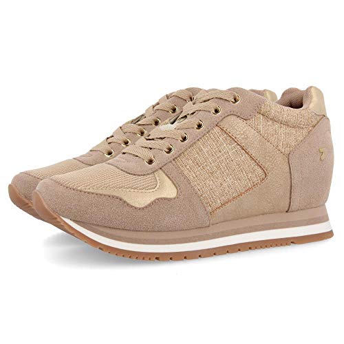 Gioseppo Nassau, Zapatillas para Mujer, Dorado (Oro Oro), 37 EU