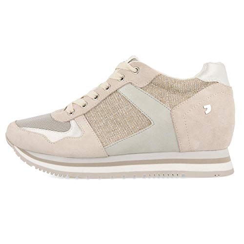 Gioseppo Nassau, Zapatillas para Mujer, Plata, 39 EU