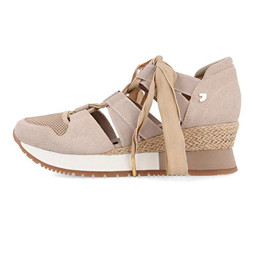 GIOSEPPO SAVOCA, Zapatillas sin Cordones para Mujer, Beige (Beig Beig), 41 EU