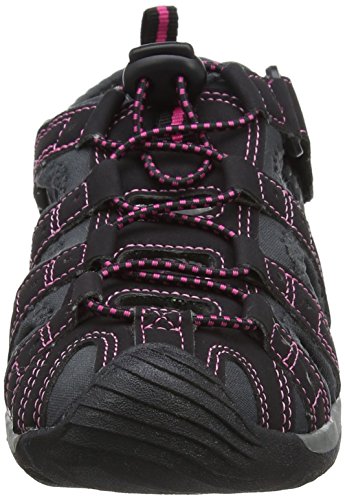 Gola ALP648 Black 3(36EU), Sandalias de Senderismo para Mujer, Negro (Negro/Rosa Caliente BK), 36 EU