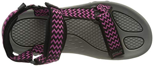 Gola Blaze, Sandalias de Senderismo Mujer, Rosa (Pink/Black KB), 38 EU