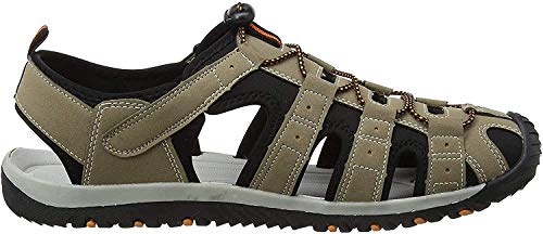 Gola Shingle 3, Sandalias Atléticas, Hombre, Beige (Taupe/black/burnt Orange), 45 EU