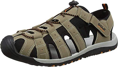 Gola Shingle 3, Sandalias Atléticas, Hombre, Beige (Taupe/black/burnt Orange), 45 EU