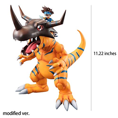 Greymon Y Yagami Taichi G.E.M.Series PVC Figura Digimon - 11.22 Pulgadas