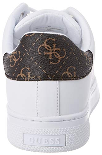 Guess RANVO/Active Lady/Leather Like, Oxford Plano Mujer, Blanco, 39 EU