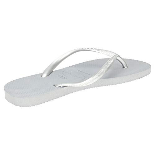 Havaianas Slim, Chanclas Mujer, Gris (Steel Grey), 35/36