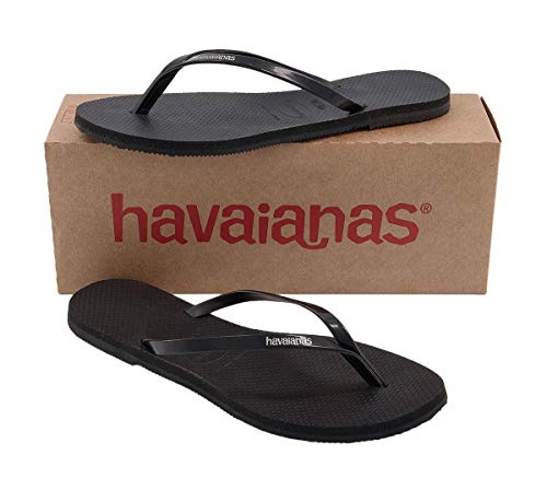 Havaianas You Metallic, Sandalias para Mujer, Negro (Black), 35/36 EU