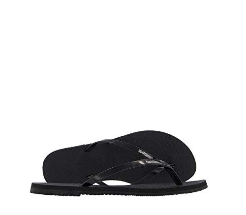 Havaianas You Metallic, Sandalias para Mujer, Negro (Black), 35/36 EU