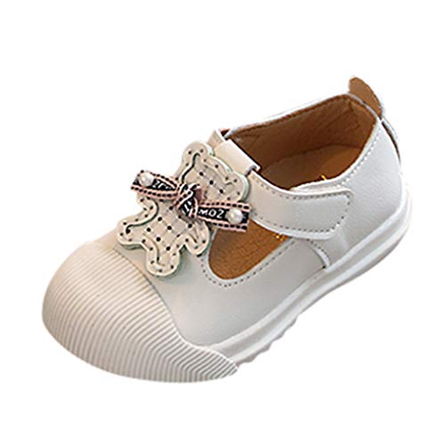 H.eternal(TM) - Zapatos Primeros Pasos de PU para niña Blanco Blanco 24 Meses