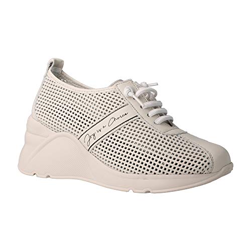 HISPANITAS HV00265 - Deportivo Piel Hielo para Mujer Color: Hielo Talla: 40 EU