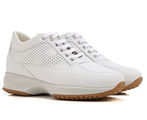 Hogan Zapatillas deportivas de mujer interactivas H colada HXW00N00E30KLAB001 blanca N. 39 EU