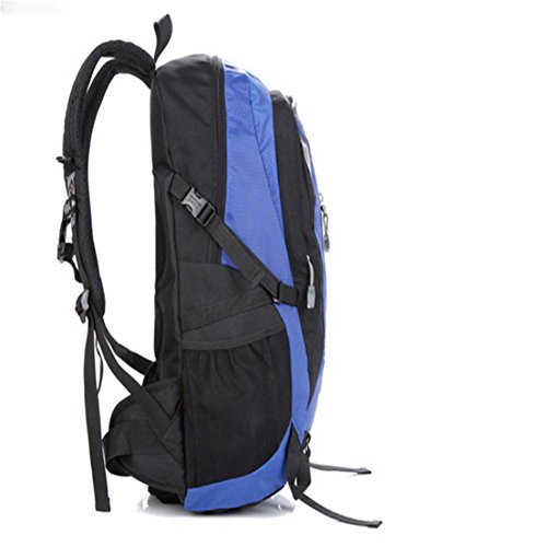 Hombres machos 20 – 35L Outdoor Impermeable Viaje alpinismo mochila bandolera, negro