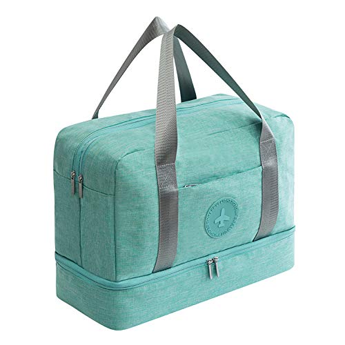 Húmedo y Seco de Separación Estanco Paquete Lavado Viaje Bolsa Neceser Maquillaje Bolsa Almacenamiento de Viaje Bolsa Impermeable Multifuncional Bolsa para Hombre y Mujer