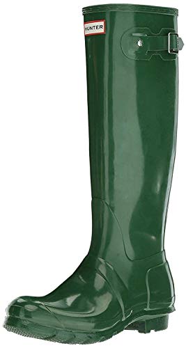 Hunter High Wellington Boots, Botas de Agua Mujer, Verde (Green HGR), 38 EU