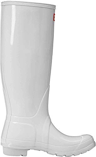 Hunter High Wellington Boots, Botas de Agua para Mujer, Blanco (White Wht), 36 EU