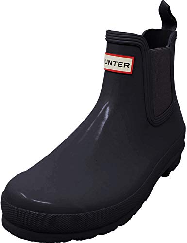 Hunter Original Chelsea Boots - Botas de Caucho para mujer, color, Schwarz (Black), 37