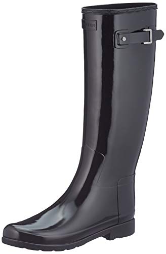 Hunter Refined, Botas de Lluvia Mujer, Negro, 43 EU