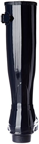 Hunters Original Tall Gloss WFT1000, Botas altas Mujer, Azul, 37 EU