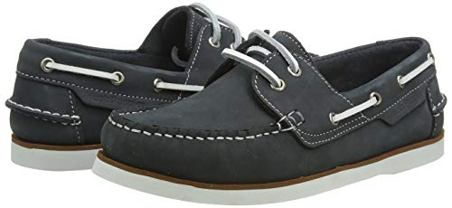 Hush Puppies Hattie, Náuticos Mujer, Azul Marino, 38 EU