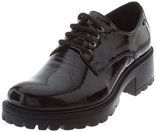 IGI&Co Dgg 61598, Oxford Plano para Mujer, Negro, 38 EU