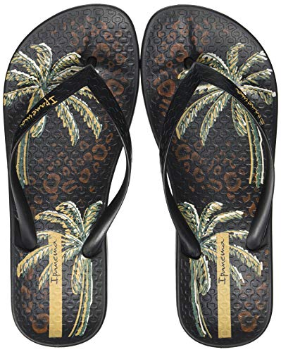 Ipanema Anat Temas IX, Sandalias Planas Mujer, Negro, 38 EU