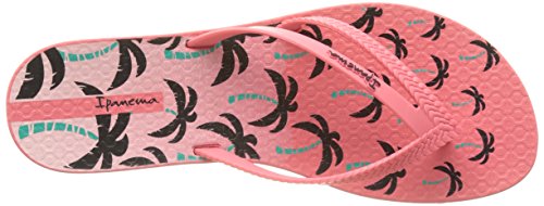 Ipanema Bossa Print Fem, Chanclas para Mujer, Rose Pink, 35/36 EU