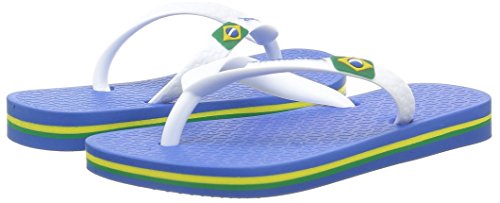 Ipanema CLAS Brasil II, Sandalia, Bleu Blue White, 35/36 EU