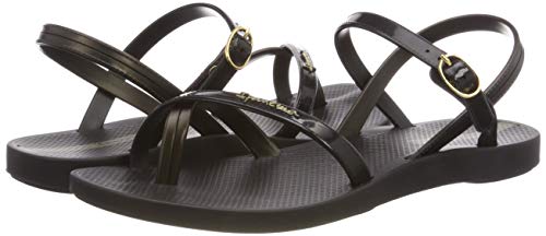 Ipanema Fashion Sand VII Fem, Sandalias de Talón Abierto para Mujer, (Black/Black 8023), 35/36 EU