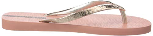 Ipanema Glam II Fem, Chanclas Mujer, Multicolor (Pink/Metallic Gold 9262.0), 39 EU