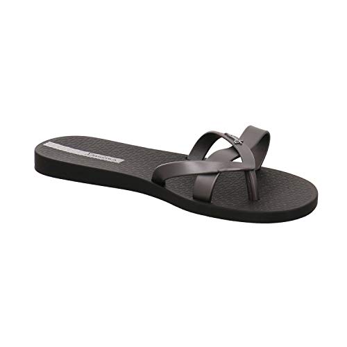 Ipanema Kirei Fem, Chanclas Mujer, (Black/Silver 8441), 39.5 EU