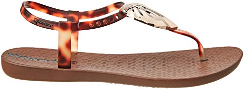 Ipanema Leaf Sandal Fem, Sandalias Planas Mujer, Marrón, 40 EU