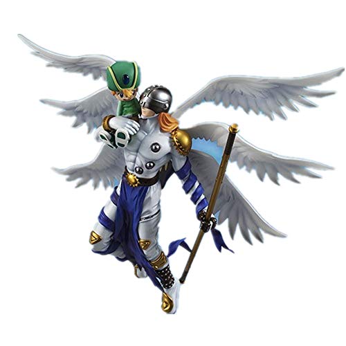 Jaypar Digimon Figura Angemon y Angewomon Figura Figura de acción de la Figura de acción de Escala 1/8 (Color : Angemon)