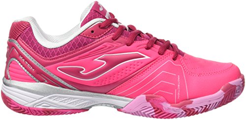 Joma T.Match Lady 610 Clay Fucsia-Morado Zapatillas de Tenis, Mujer, 41