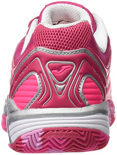 Joma T.Match Lady 610 Clay Fucsia-Morado Zapatillas de Tenis, Mujer, 41