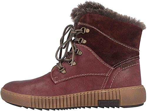 Josef Seibel Botas altas para mujer Maren 13, color Rojo, talla 44 EU