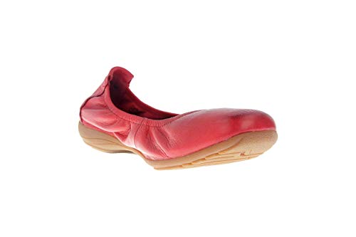 Josef Seibel Mujer Bailarinas Fenja 01, señora Bailarinas clásicas,Zapatos Planos,Calzado de Verano,Slip-on,Calzado Casual,Rojo(Rot),40 EU / 6 UK