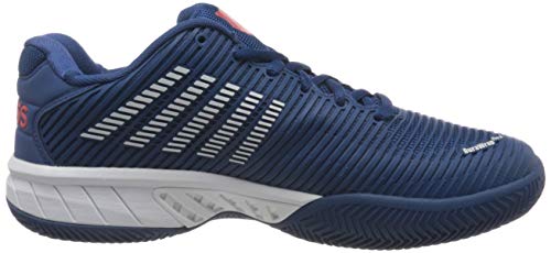 K-Swiss Performance KS Tfw Hypercourt Express 2 HB-Dblue/Wht/bitterswt, Zapatos de Tenis Hombre, Azul Oscuro Blanco Agridulce, 46 EU