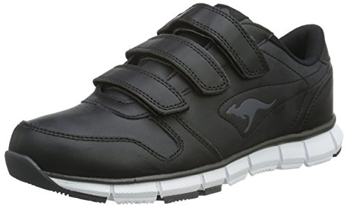 KangaROOS K-bluerun 700 V B, Zapatillas Unisex Adulto, Negro (Black/Dk Grey 522), 37 EU