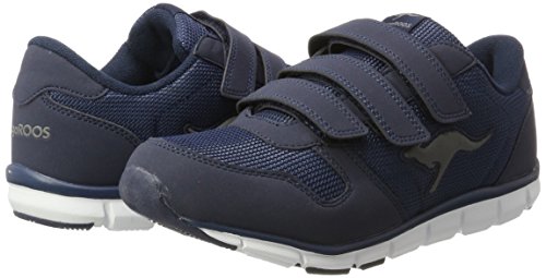 KangaROOS K-bluerun 701 B, Zapatillas Unisex Adulto, Azul (Dk Navy/Grey 423), 44 EU