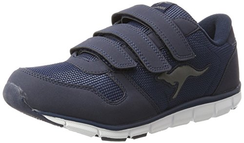 KangaROOS K-bluerun 701 B, Zapatillas Unisex Adulto, Azul (Dk Navy/Grey 423), 44 EU