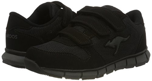 KangaROOS K-bluerun 701 B, Zapatillas Unisex Adulto, Negro (Black/Dk Grey 522), 37 EU