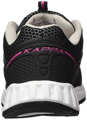 Kappa Birdy 3, Zapatillas Deportivas Mujer, Negro/Rosa, 39 EU