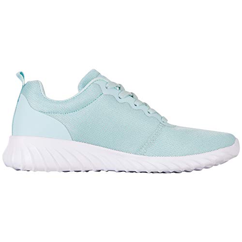 Kappa Ces NC, Zapatillas para Mujer, Turquesa (Mint/White 3710), 42 EU